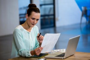 woman looking at the Difference Between Bail and Bond